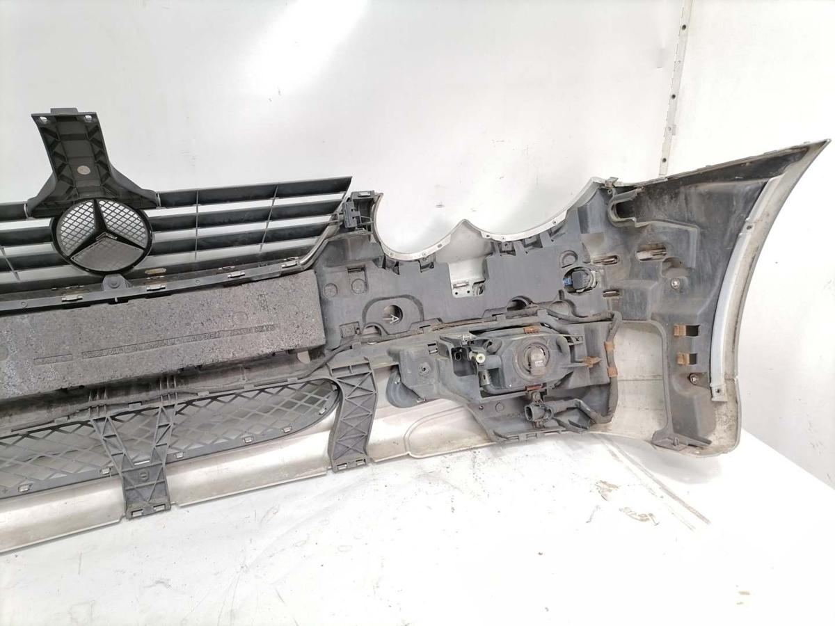 Mercedes Sportcoupe CL203 original Sto&szlig;stange Stossf&auml;nger vorn 744 Brillantsilber Bj.2003